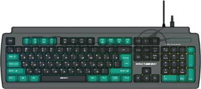 Клавиатура Raskat KG001 проводная, USB Type-A, серый