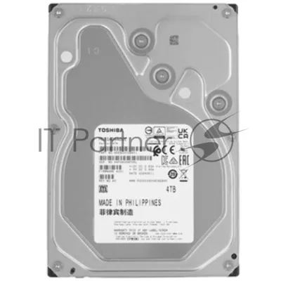 Жесткий диск HDD Toshiba MG10 4Tb 7200rpm SATA 512Mb 3.5"
