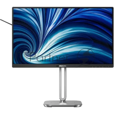 Монитор 23.8" Philips 24B2N4200 IPS 1920x1080, 120 Гц, 4 мс, 16:9, 300 кд/м², HDMI 1.4, DP 1.2, USB Hub (4x USB 3.2), динамики (2x2 Вт), 3.5 Jack, Adaptive-Sync, черный