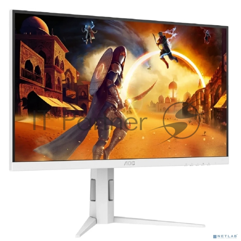 Монитор 27" AOC Q27G4/WS Fast IPS 2560x1440, 200 Гц, 1 мс, 16:9, 450 кд/м², DP 1.4, HDMI 2.0, DisplayHDR 400, белый