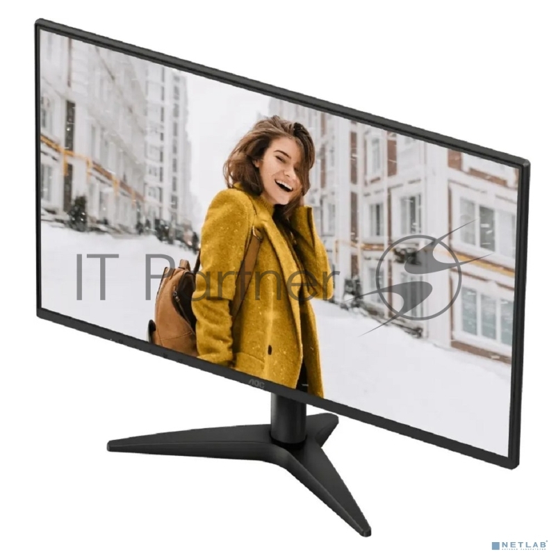 Монитор 27" AOC 27B36H IPS 1920x1080, 100 Гц, 4 мс, 16:9, 250 кд/м², HDMI 1.4, VGA, черный