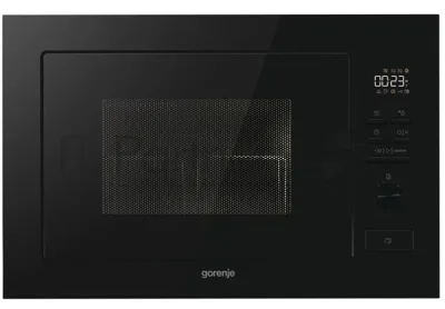 Встраиваемая микроволновая печь Gorenje BM251M2BG черный, 25 л, 900 Вт, переключатели - кнопки, поворотный механизм