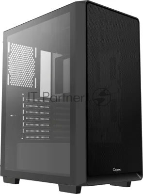 Компьютерный корпус Ocypus Gaммa C60 BK ATX/win/black/no PSU/Tempered Glass
