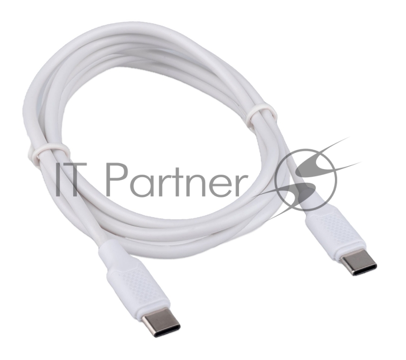 Кабель USB2.0 Cablexpert CC-USB2-CMCM-60-1.8M-W, Type-C/Type-C, 3A, 60Вт, PD/QC3.0, медь, 1.8м, белый, пакет