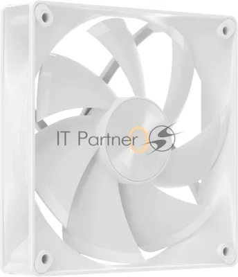 Вентилятор для корпуса Ocypus Delta F12 WH, 120x120x25мм, 4-PIN PWM, 500-2000 RPM, 29 DBA MAX, HYDRO BEARING