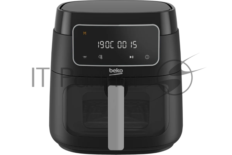 Аэрогриль Beko FRL 3374 B черный, 1750 Вт, 7.6 л, сенсор, 9 программ
