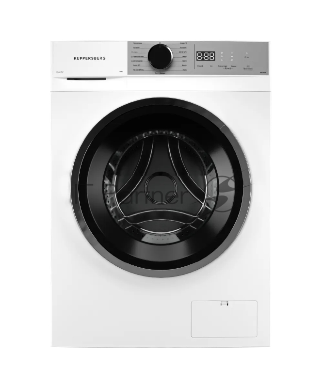 Стиральная машина Kuppersberg WM 480 W, белый, загрузка фронтальная 8 кг, 1400 об/мин, класс A