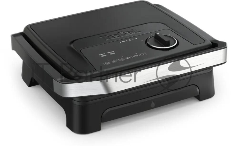 Гриль электрический Tefal GC2728E0 2000Вт серебристый/черный
