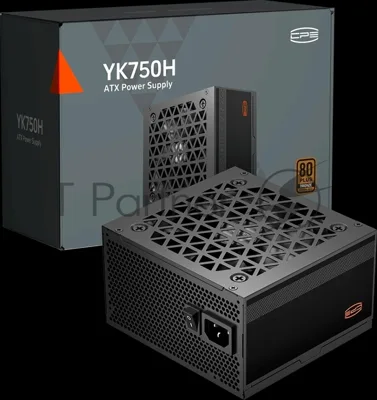 Блок питания ПК Power Supply PCCooler, 750W 80+ Bronze (ATX, ATX 3.1, Non-modular, 1x24(20+4)pin 550мм, 2xCPU*2 8(4+4)pin 650мм, 2xPCIe*2 8(6+2)pin 500мм, 1x12V-2x6 600мм, 6xSATA*3+MOLEX4pin*2, Active, 120x120мм, 140x150x86mm, APFC, OVP/UVP/OCP/SCP/OTP/OPP/SPD)