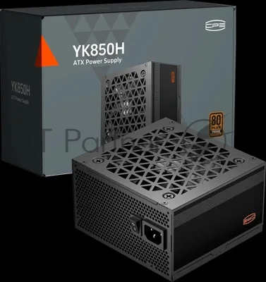 Блок питания ПК Power Supply PCCooler, 850W 80+ Bronze (ATX, ATX 3.1, Non-modular, 1x24(20+4)pin 550мм, 2xCPU*2 8(4+4)pin 650мм, 4xPCIe*2 8(6+2)pin 500+120мм, 1x12V-2x6 600мм, 8xSATA*3+MOLEX4pin*2, Active, 120x120мм, 140x150x86mm, APFC, OVP/UVP/OCP/SCP/OTP/OPP/SPD)