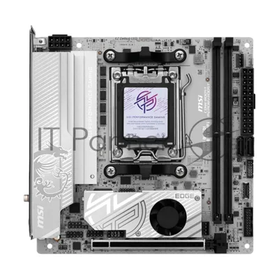 Материнская плата MSI MPG B850I EDGE TI WIFI, AM5, AMD B850, 2xDDR5, 2xSATA, 2xM.2, 1xPCIe 5.0 x16, HDMI, 1x5Gb LAN, USB Type-C, Wi-Fi 7, Bluetooth, 2x3.5 мм, 7.1, Mini-ITX