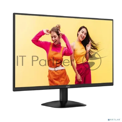 Монитор 23.8" AOC Q24B35 IPS 2560x1440, 120 Гц, 4 мс, 16:9, 250 кд/м², HDMI 2.0, DP 1.4, HDR10, черный