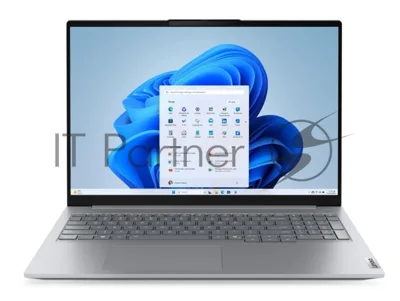 Ноутбук 16" IPS WUXGA LENOVO ThinkBook 16 G8 IRL grey (Core 5 210H/16Gb/512Gb SSD/VGA int/FP/noOS) ((21SH0049GQ))