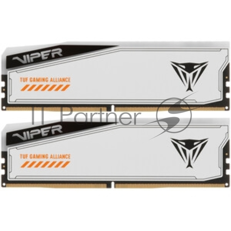 Оперативная память Patriot Viper Elite 5 Ultra RGB, DDR5, 32GB (2x16GB), 6000 MHz, CL28, с радиатором, RGB, чёрный