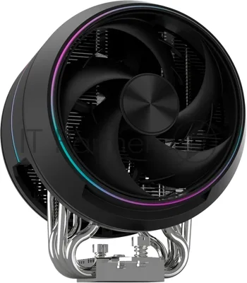 Кулер для процессора ZALMAN ZET5 черный, 5 HEAT PIPES, 4-PIN PWM, 600-2000 RPM, 30.4 DBA MAX, HYDRO BEARING, FULL SOCKET SUPPORT
