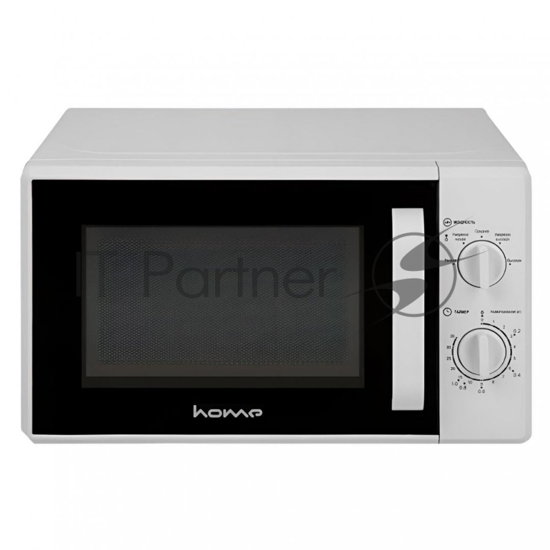Микроволновая печь HOME HMM207DW белый, 20 л, 700 Вт, переключатели — поворотный механизм