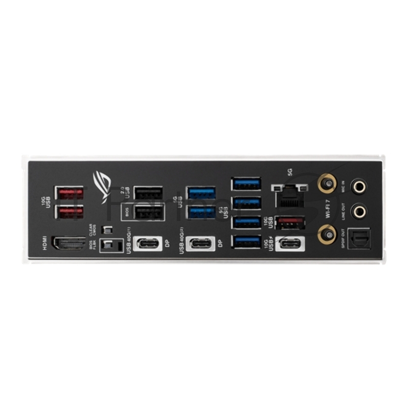 Материнская плата ASUS ROG STRIX X870E-H GAMING WIFI7, AM5, AMD X870E, 4xDDR5, 4xSATA, 4xM.2, 1xPCIe 5.0 x16, HDMI, USB Type-C, 1x5Gb LAN, Wi-Fi 7, Bluetooth, 2x3.5 мм, 7.1, ATX