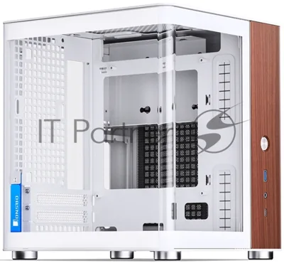Компьютерный корпус без блока питания Case JONSBO TK-0 белый, Desktop SFF, TG, no fan, 1xUSB-A 3.2 + 1xUSB-C 3.2, SFX PSU Support, mITX белый