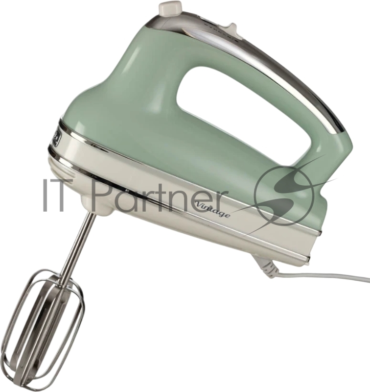 Миксер Ariete 00C154804AR0 Vintage зеленый, ручной, 450 Вт, 5 скоростей