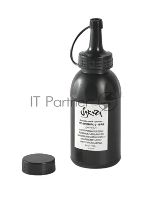 Двойной заправочный комплект тонера Sakura ZKPC-211RB с чипом для Pantum, черный, 130гр.