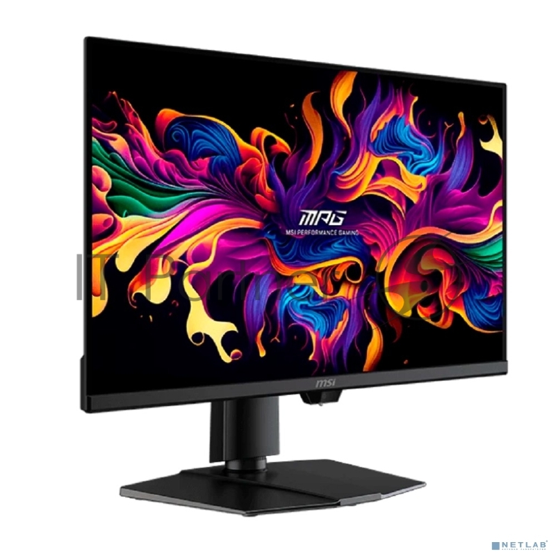 Монитор 26.5" MSI MPG 271QR QD-OLED X50 QD-OLED 2560x1440, 500 Гц, 0.03 мс, 16:9, 300 кд/м² (пиковая 1000 кд/м²), HDMI 2.1, DP, USB-C (98 Вт), USB Hub (2x USB 3.2), 3.5 Jack, HDR10, DisplayHDR 500 True Black, G-Sync Compatible, Adaptive-Sync, динамики, черный