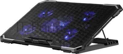 Подставка для ноутбука Defender NS-518 17",5 вентиляторов, 2USB.