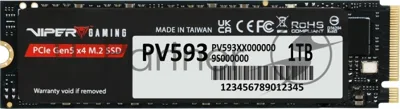 Накопитель SSD M.2 PCIE 1Tb 2280 NVMe PV593P1TbM28H PATRIOT