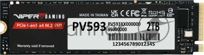 Накопитель SSD PATRIOT M.2 PCIE 2Tb 2280 NVMe PV593P2TbM28H
