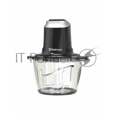 Чоппер Sakura SA-6261BK 1.2 л 500Вт стекл 4 ножа