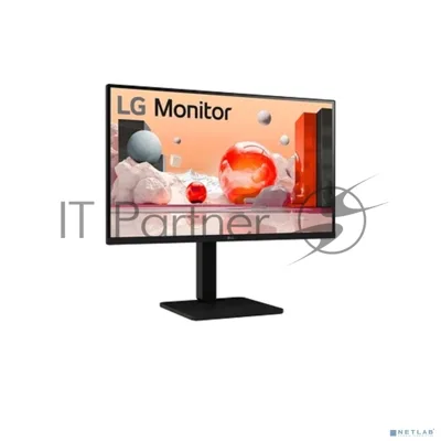 Монитор 27" LG 27BA45QB-B IPS 2560x1440, 75 Гц, 5 мс, 16:9, 350 кд/м², 2xHDMI 2.0, DP 1.4, 3.5 Jack, HDR10, динамики (2x5 Вт), VESA 100x100, черный