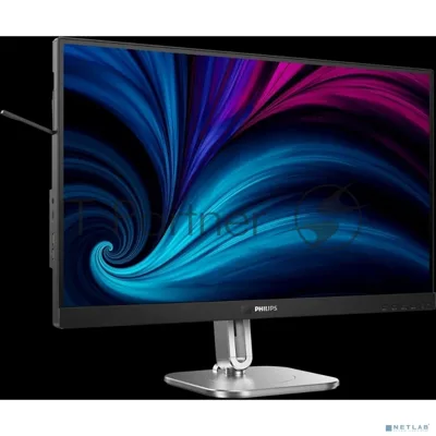 Монитор 27" Philips 27B2U6903 IPS 3840x2160, 75 Гц, 4 мс, 16:9, 350 кд/м², 2xHDMI 2.0, DP 1.4, Thunderbolt 4, USB-C (90 Вт), USB Hub (6x USB 3.2), RJ45, 3.5 Jack, динамики (2x3 Вт), HDR10, Adaptive-Sync, VESA 100x100, черный/серебристый
