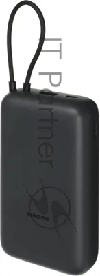 Портативный аккумулятор Xiaomi BHR9740GL 20000mAh QC3.0/PD2.0 22.5W 3A USB-A/USB-C темно-серый
