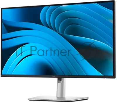 Монитор 27" Dell P2725QE IPS 3840x2160, 100 Гц, 5 мс, 16:9, 350 кд/м², HDMI 2.1, DP 1.4, USB-C (90 Вт), USB Hub (3x USB 3.2 Gen 1), HDR10, серебристо-черный
