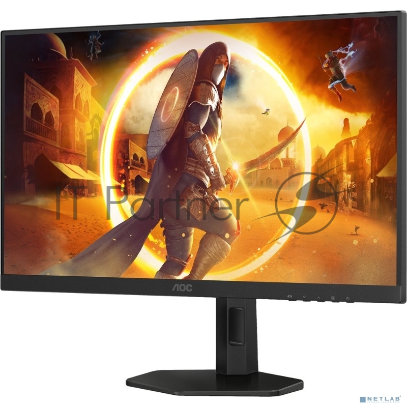 Монитор 27" AOC Q27G4XF Fast IPS 2560x1440, 180 Гц, 0.5 мс, 16:9, 300 кд/м², HDMI 2.0, DP 1.4, 3.5 Jack, HDR10, Adaptive-Sync, черный