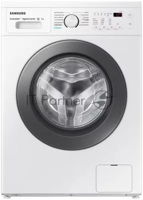 Стиральная машина Samsung WW70AG4S21VELD белый, загрузка фронтальная 7 кг, 1200 об/мин, класс A
