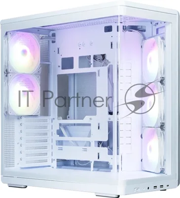 Компьютерный корпус ZALMAN MidTower P60 белый (ATX, без БП, 5x120мм ARGb fans, 1xUSB Type C, 2xUSB 3.0) (Zalman P60 белый)