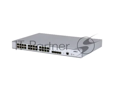 Коммутатор Dahua DH-SG5028X, 24×1 Гбит/с + 4×10 Гбит/с SFP+, управляемый