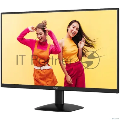 Монитор 27" AOC Q27B35E IPS 2560x1440, 75 Гц, 1 мс, 16:9, 300 кд/м², HDMI 1.4, DP 1.4, HDR10, Adaptive-Sync, черный