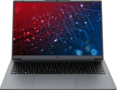 Ноутбук iRU Tactio 16ALB/16"/IPS/Intel Core i5-1235U/16Gb/512Gb/SSD/Intel Iris Xe Graphics/Windows 11 Professional/серый/1.78kg