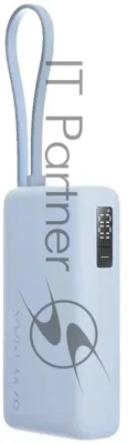 Портативный аккумулятор со встроенным кабелем Xiaomi 67W Power Bank 10000 (Integrated Cable) Ice Blue (BHR08NZGL)