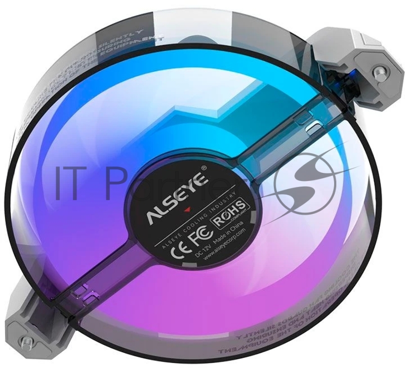 Вентилятор для корпуса ALSEYE Φ12(DM12)-W (Clear Frame)
