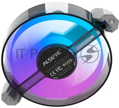 Вентилятор для корпуса ALSEYE Φ12(DM12)-W (Clear Frame)