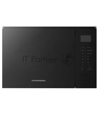 Встраиваемая микроволновая печь Kuppersberg HMW 652 B, ВхШхГ 389х595х379, объем 25 л, мощность 900 Вт, 5 уровней мощности, гриль, 8 автоматических программ, размораживание, сенсорное управление, черный
