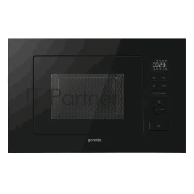 Встраиваемая микроволновая печь Gorenje BM201M2TBG черный, 20 л, 800 Вт, переключатели - сенсор, поворотный механизм