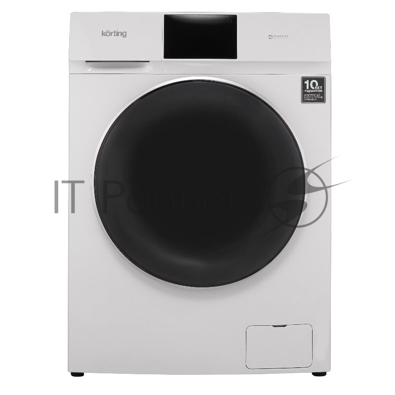 Стиральная машина KORTING KWD 60DV107 белый, загрузка фронтальная 10 кг, 1200 об/мин, класс B