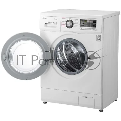 Стиральная машина LG F12M7NDS1 белый, загрузка фронтальная 6 кг, 1200 об/мин, класс A