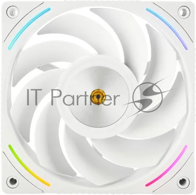 Кулер для корпуса Thermalright TL-K12RW Reverse (120x120x25mm, 4-pin PWM, ARGB, 69CFM, 27dBA, 2150RPM, White)