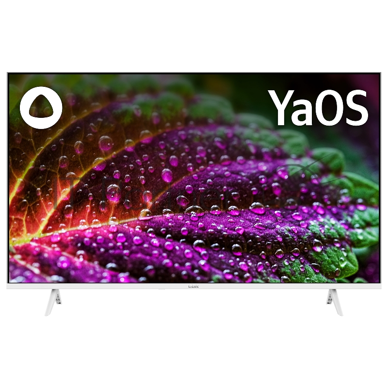 Телевизор BBK 43" 43LEX-7247/FTS2C (W) белый DLED FHD 60Hz Smart TV Яндекс ТВ