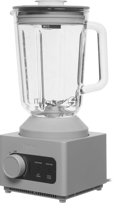 Блендер стационарный Haier HB-600 серый, 1200 Вт, плавная регулировка
