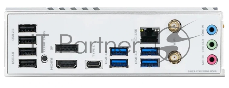 Материнская плата MAXSUN Terminator Z790-A WIFI, LGA 1700, Intel Z790, 4xDDR5, 4xSATA, 4xM.2, 1xPCIe 5.0 x16, DisplayPort, HDMI, 1x2.5Gb LAN, USB Type-C, Wi-Fi 6E, Bluetooth, 3x3.5 мм, 7.1, ATX